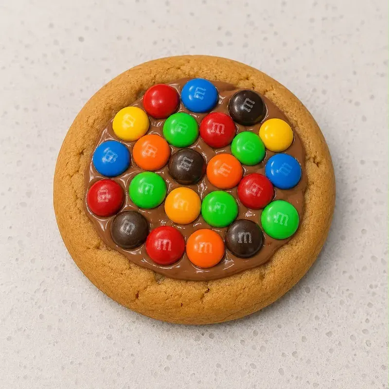 M&M & Nutella Cookie